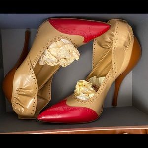 Miu Miu runway spectator stilettos pumps 39 US 9